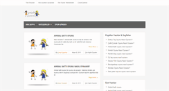 Desktop Screenshot of cocukoyunlarimiz.com